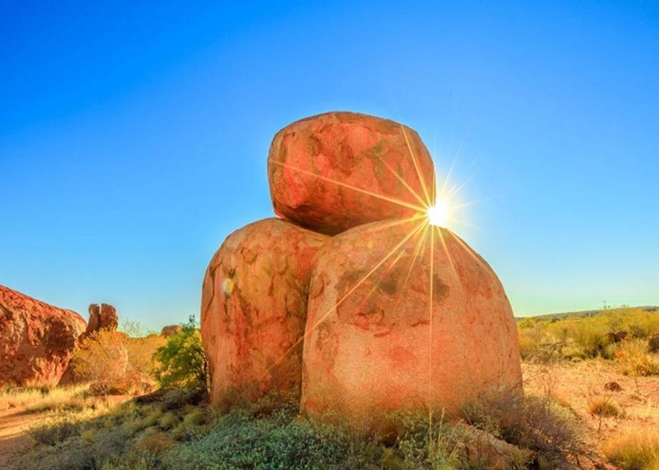 Devel Marbles bei Tennant Creek Northern Territory